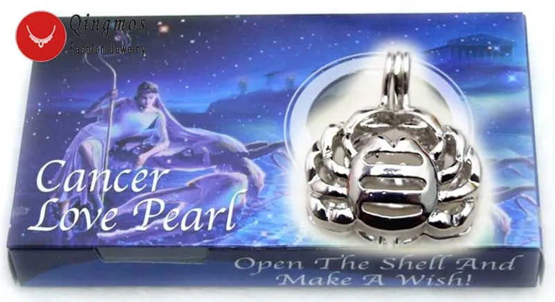Constellation Wish Pearl Choker Necklace – Oyster Pearl Pendant Gift for Her