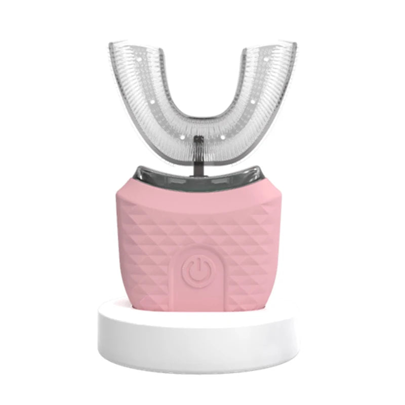 360° U-Shape Sonic Electric Toothbrush – Automatic Deep Clean with 3 Modes