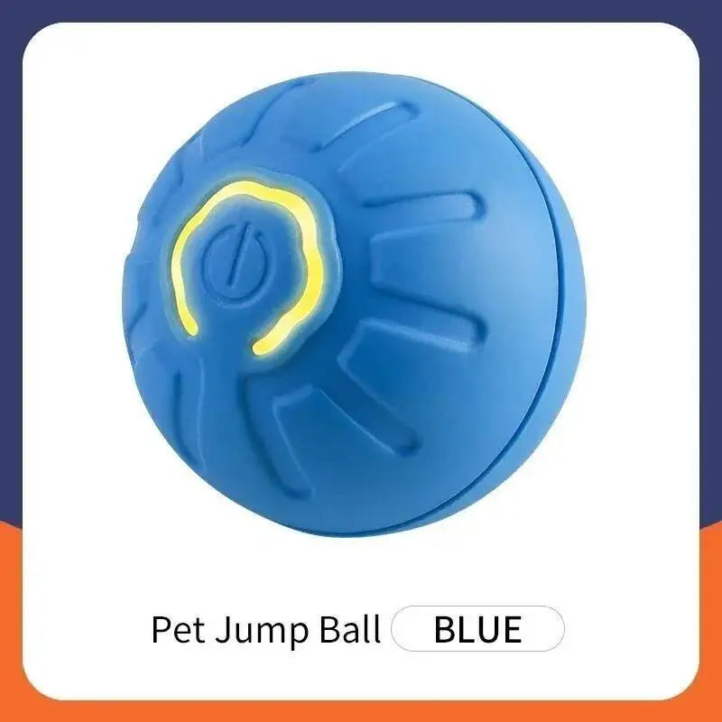 Smart Interactive Dog Toy Ball – USB Rechargeable Auto-Bouncing Pet Toy