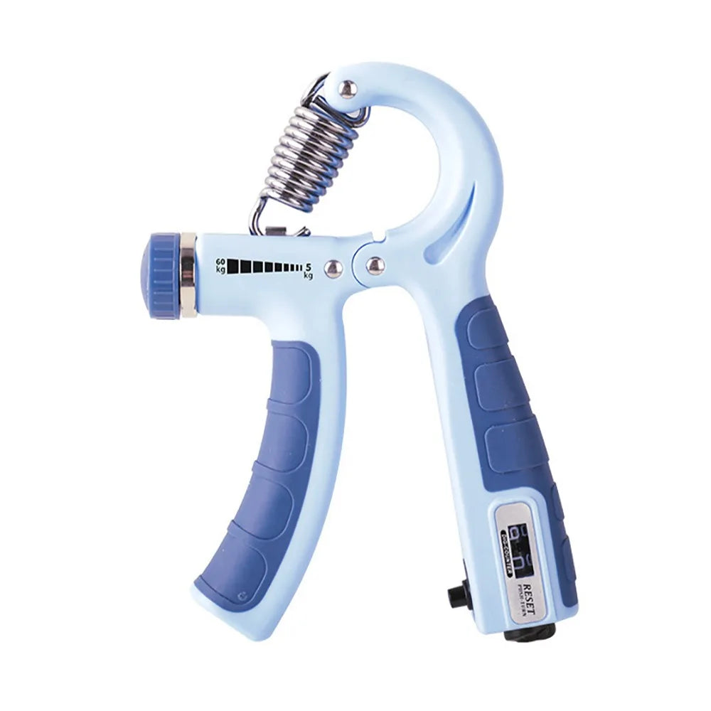 Adjustable Hand Grip Strengthener — 5–60kg Wrist & Finger Trainer for Gym, Rehab & Sports