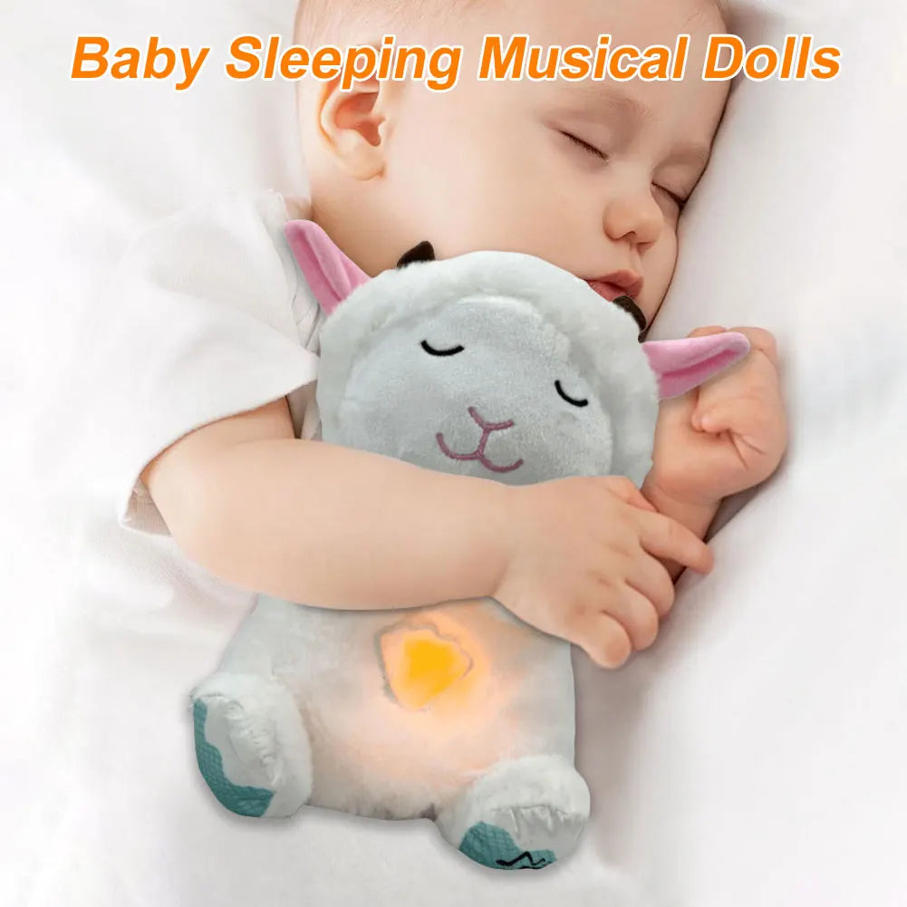 Breathing Plush Music Dolls
