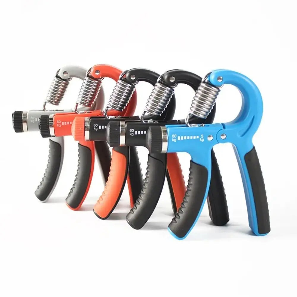 Adjustable Hand Grip Strengthener — 5–60kg Wrist & Finger Trainer for Gym, Rehab & Sports