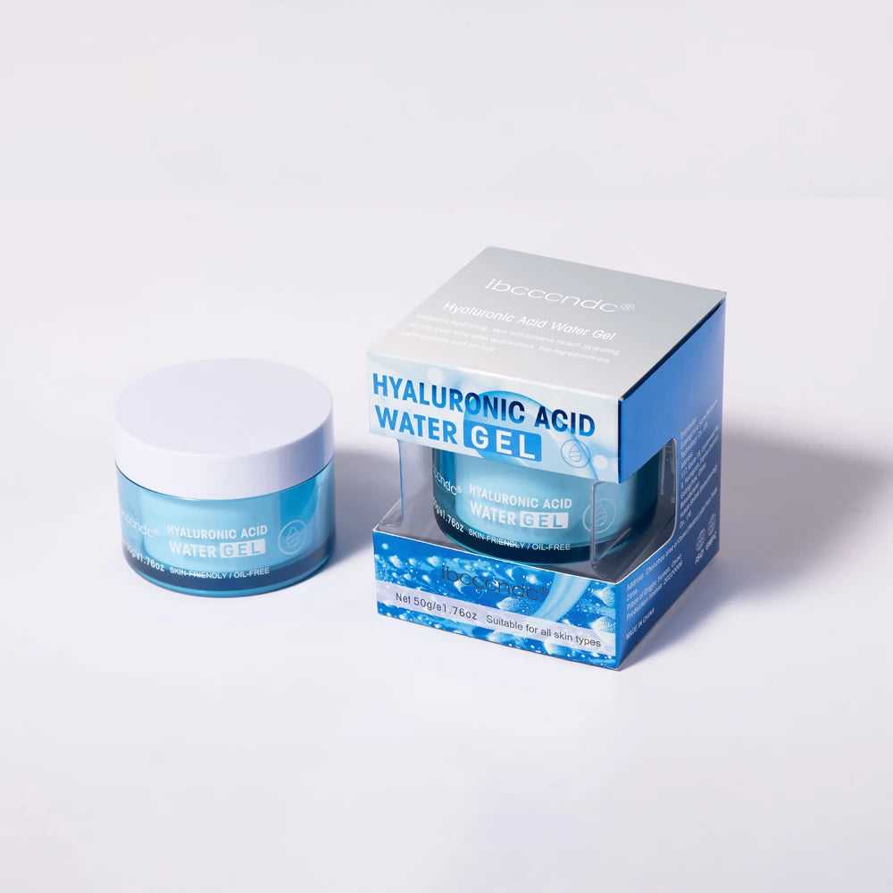 Hyaluronic Acid Hydro Boost Face Moisturizer – Oil-Free Water Gel or Cream for Dry Skin