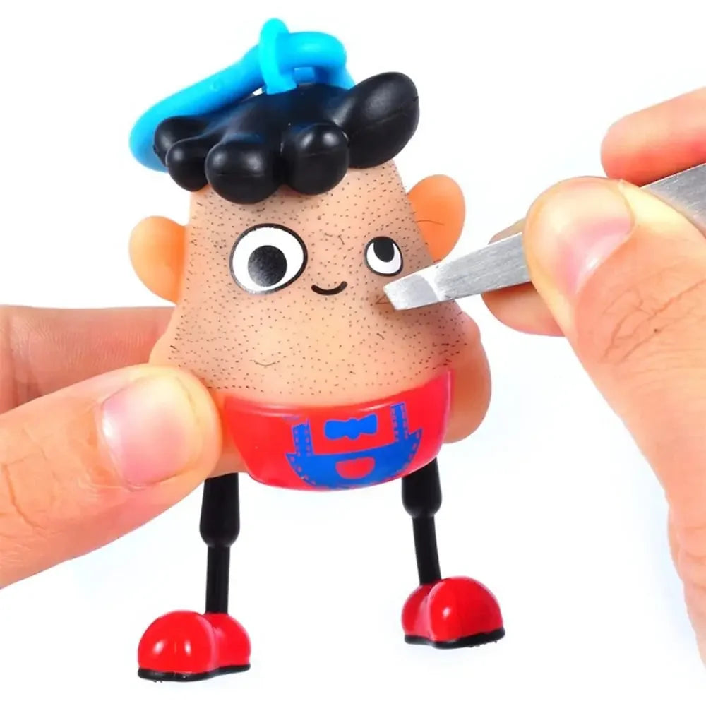 Constellation Blackhead Plucking Stress Toy – Zodiac Novelty Fidget Keychain