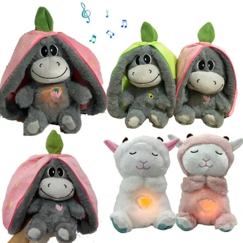 Breathing Plush Music Dolls