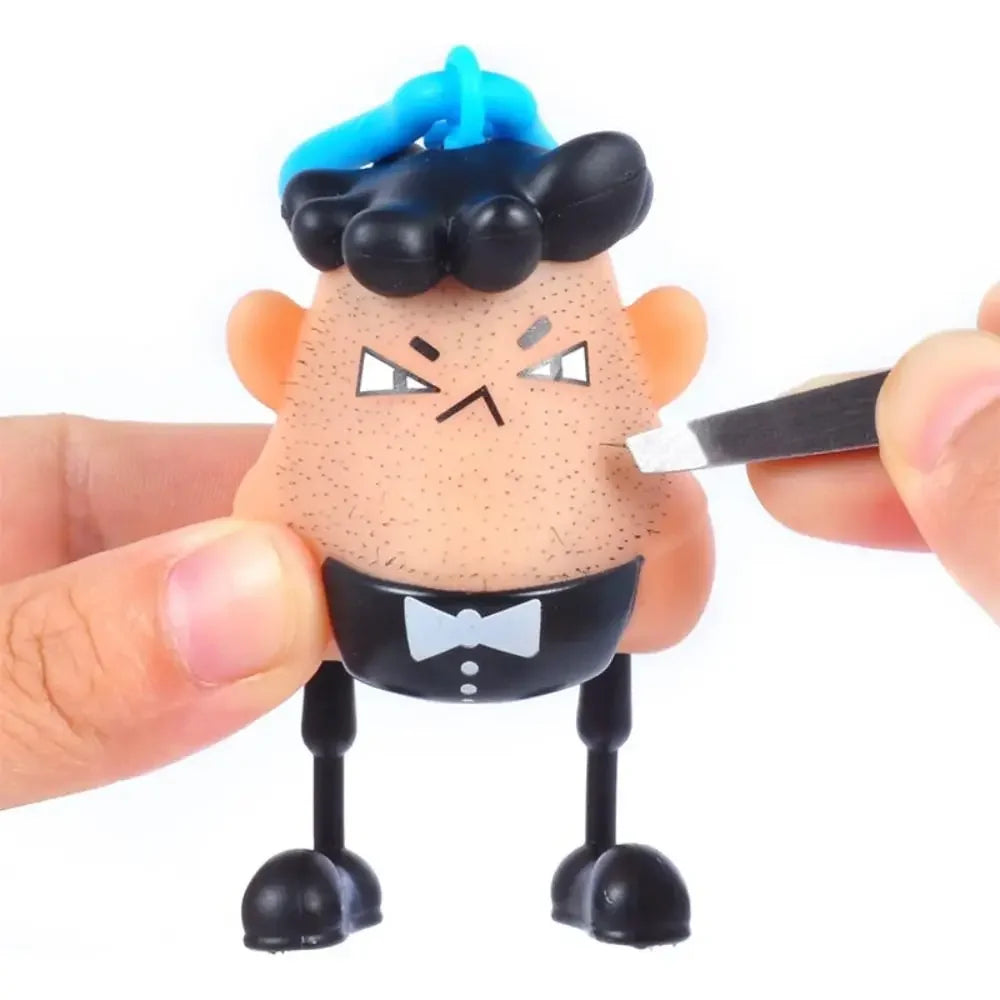 Constellation Blackhead Plucking Stress Toy – Zodiac Novelty Fidget Keychain