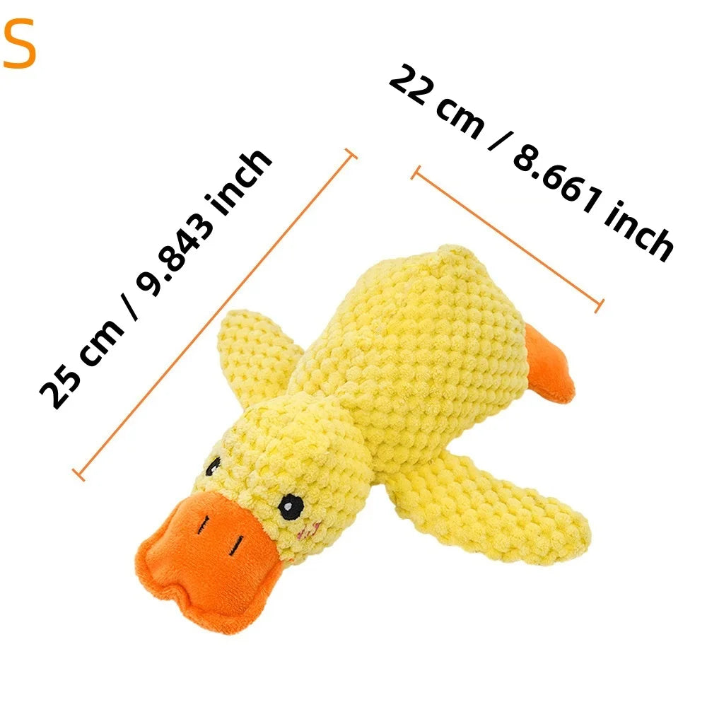 Plush Squeaky Dog Toy – Teething & Boredom Relief for Small & Medium Dogs
