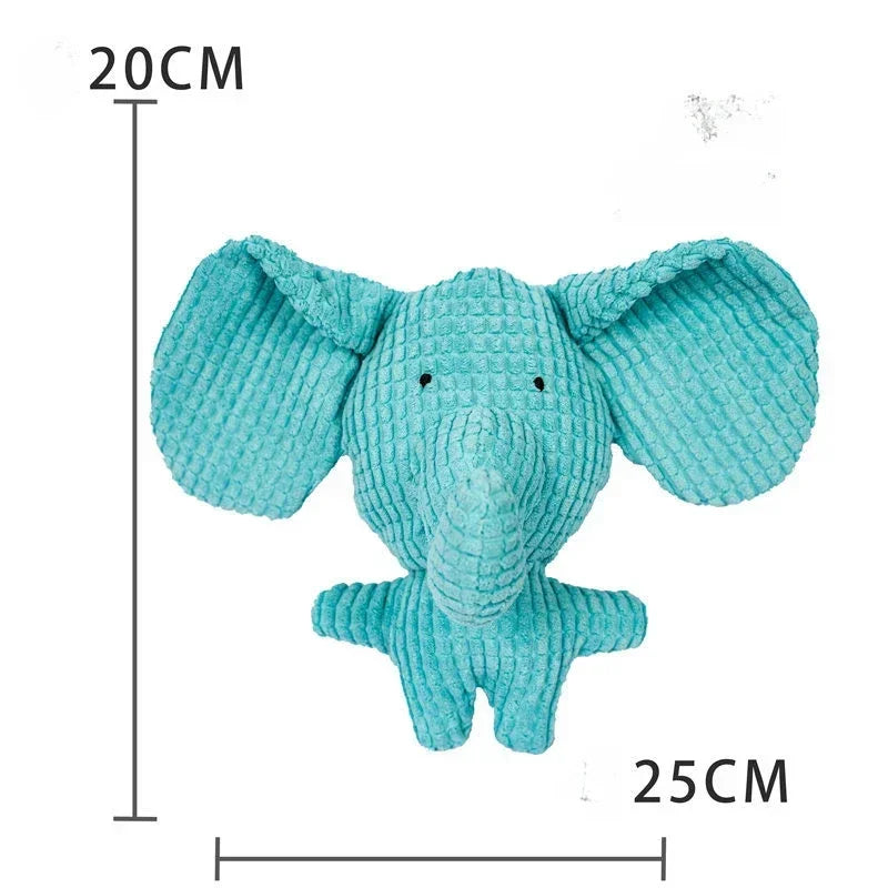 Plush Squeaky Dog Toy – Teething & Boredom Relief for Small & Medium Dogs