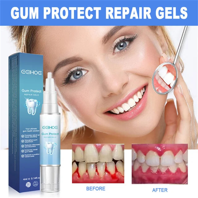 Gum Repair Toothpaste & Gel Serum – Relieves Sensitivity, Recession & Bad Breath