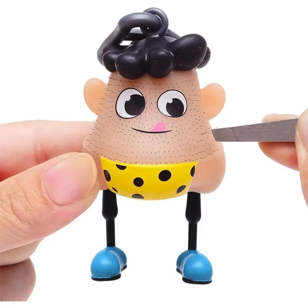 Constellation Blackhead Plucking Stress Toy – Zodiac Novelty Fidget Keychain