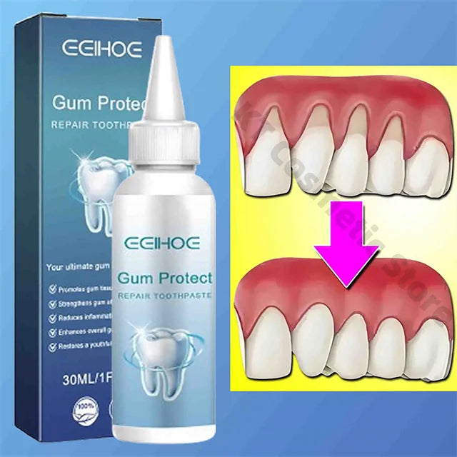 Gum Repair Toothpaste & Gel Serum – Relieves Sensitivity, Recession & Bad Breath