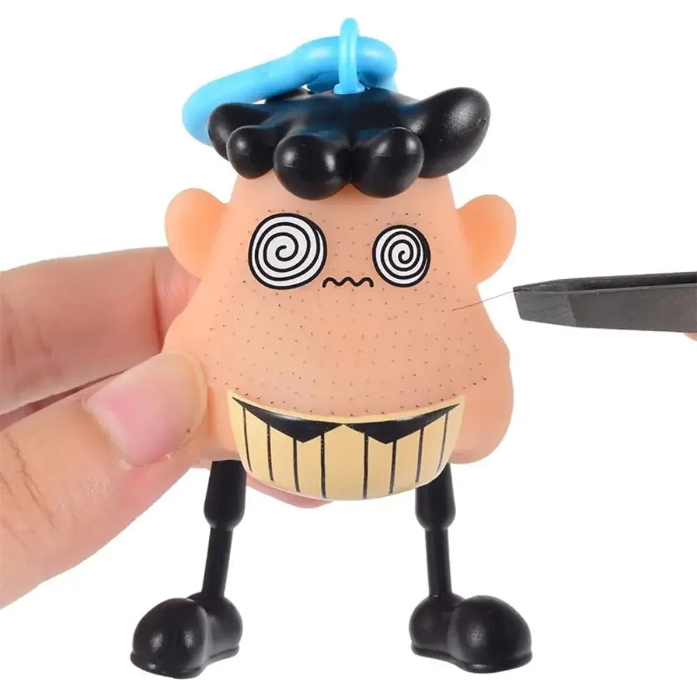 Constellation Blackhead Plucking Stress Toy – Zodiac Novelty Fidget Keychain