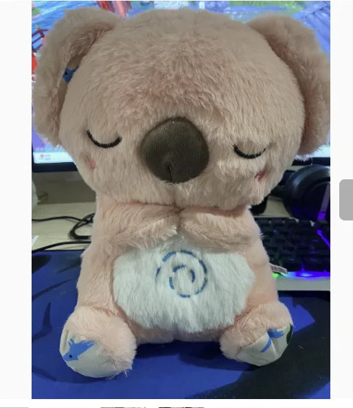 Breathing Light Koala Bear Plush