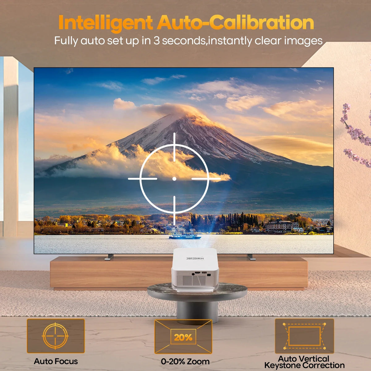 Magcubic HY300 Max & GT Mini Projector — 400 ANSI, Auto Focus, 8K Decoding, Android 14 | WiFi 6