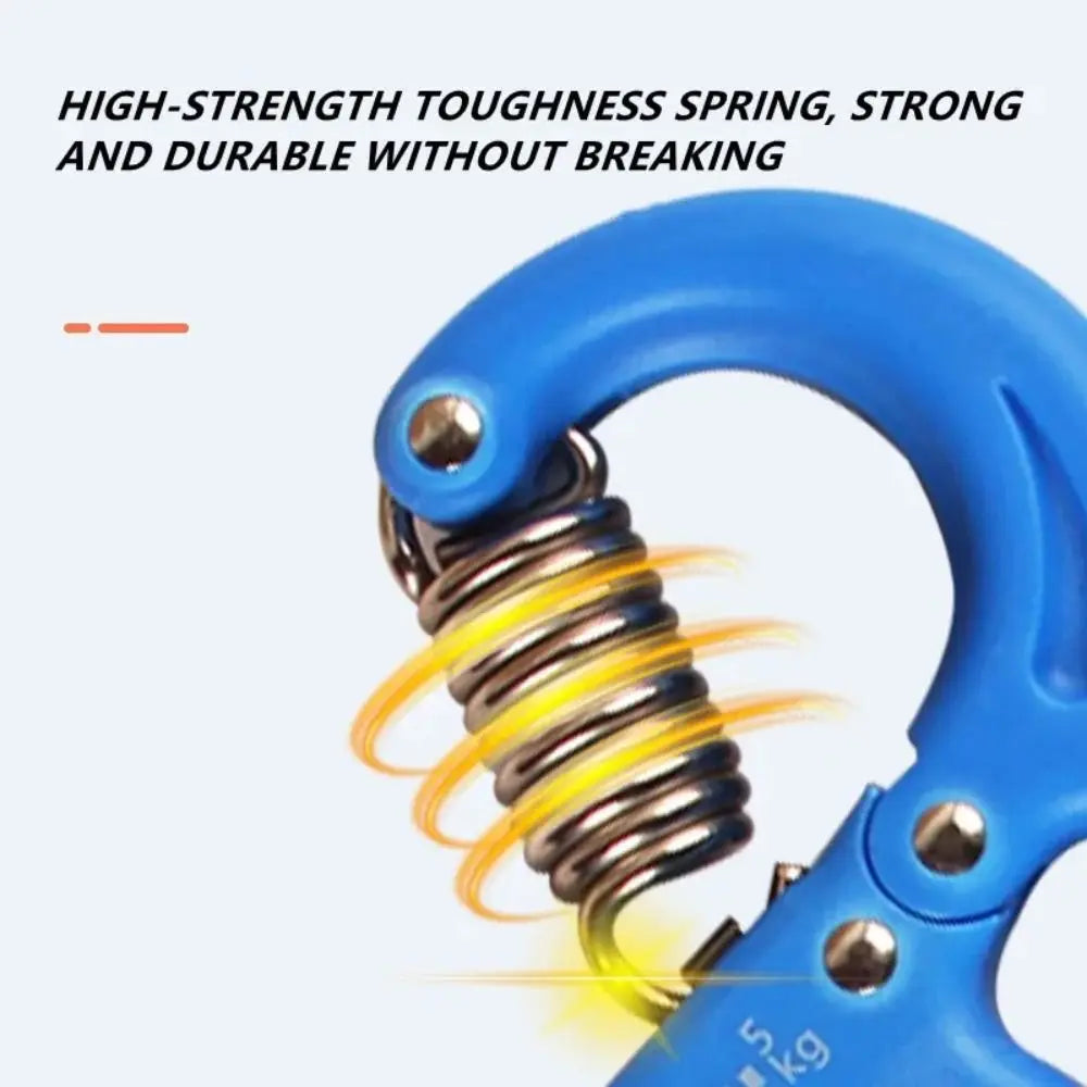 Adjustable Hand Grip Strengthener — 5–60kg Wrist & Finger Trainer for Gym, Rehab & Sports