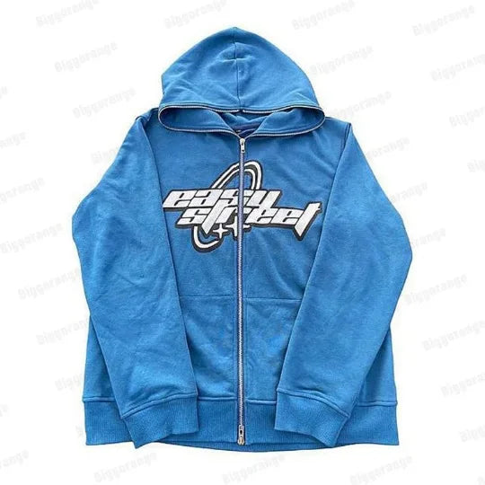 Star Letter Printed Hoodies