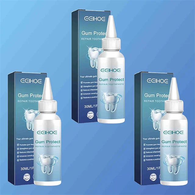 Gum Repair Toothpaste & Gel Serum – Relieves Sensitivity, Recession & Bad Breath