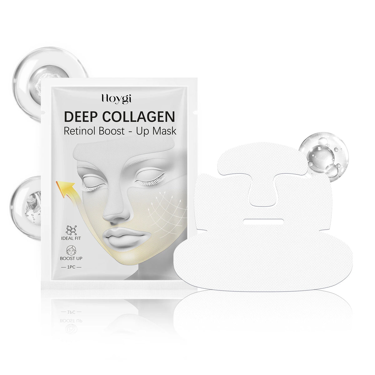 Collagen & Retinol Deep Face Mask – Firming, Brightening & Anti-Aging Sheet Mask