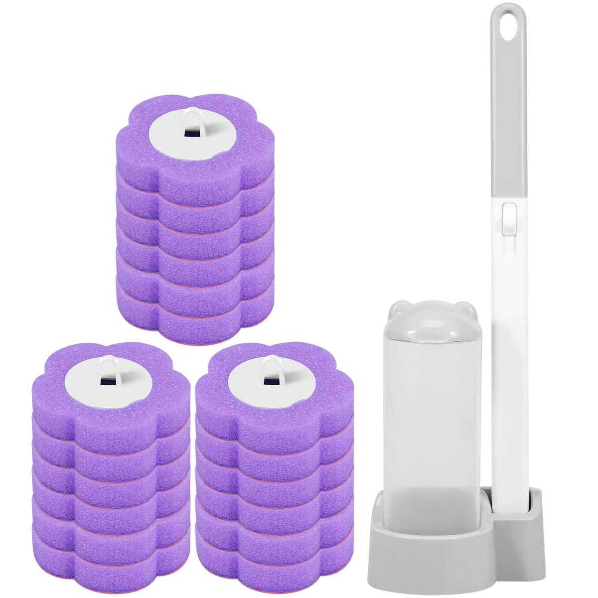 Long Handle Toilet Brush Set