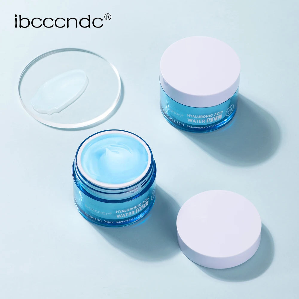 Hyaluronic Acid Hydro Boost Face Moisturizer – Oil-Free Water Gel or Cream for Dry Skin