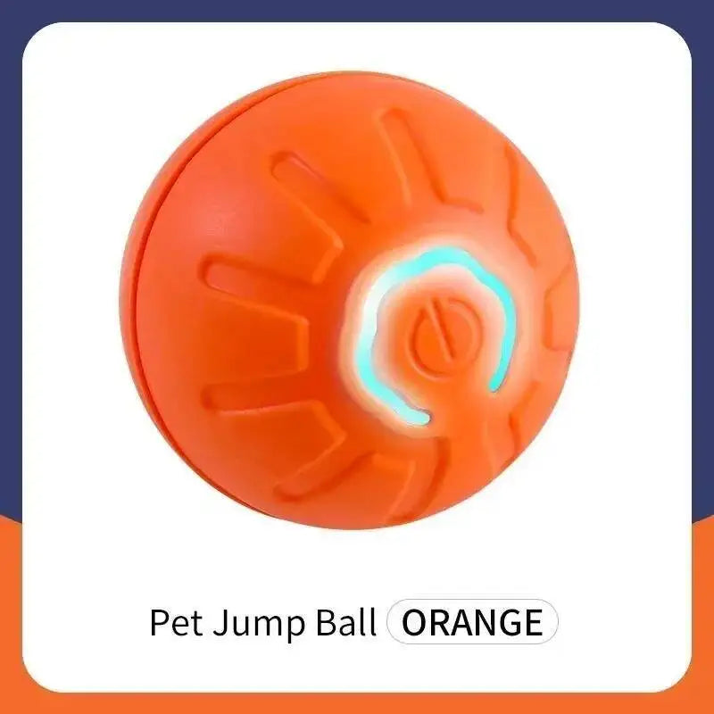 Smart Interactive Dog Toy Ball – USB Rechargeable Auto-Bouncing Pet Toy