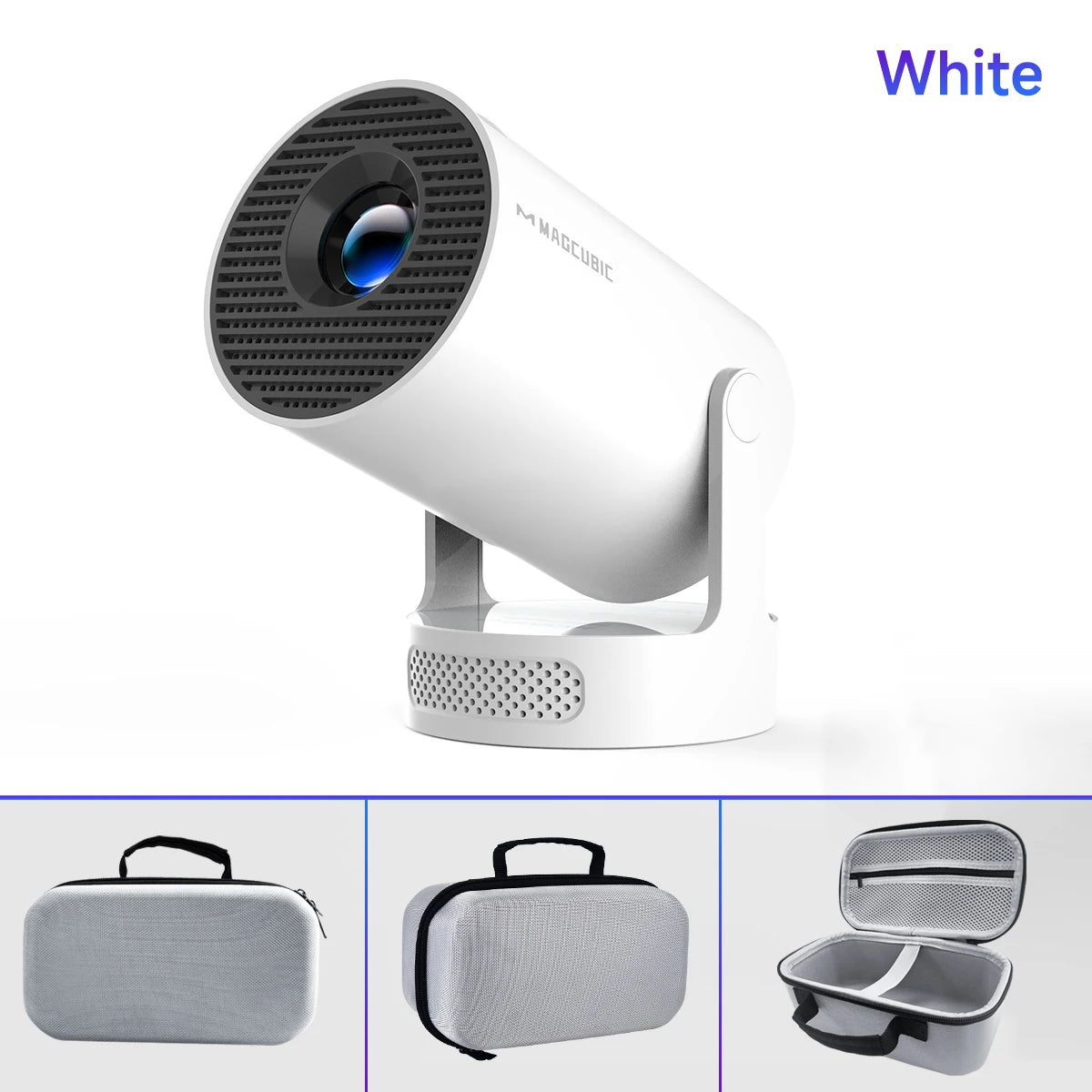 Magcubic HY300 Pro+ Mini Projector — 8K Support, Android 14, WiFi 6, 290 ANSI | Home & Outdoor