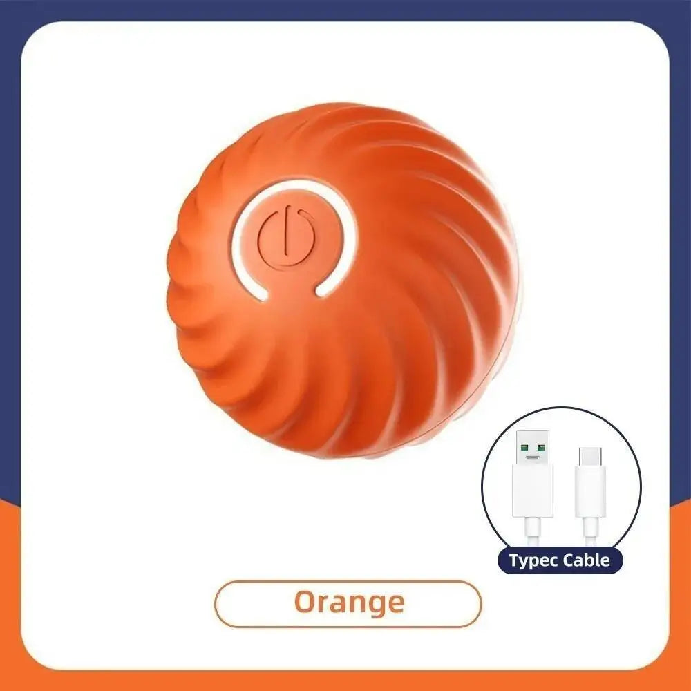 Smart Interactive Dog Toy Ball – USB Rechargeable Auto-Bouncing Pet Toy