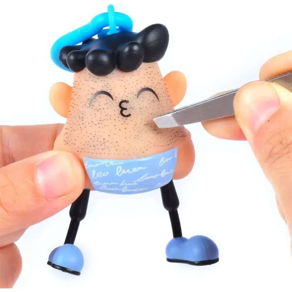 Constellation Blackhead Plucking Stress Toy – Zodiac Novelty Fidget Keychain