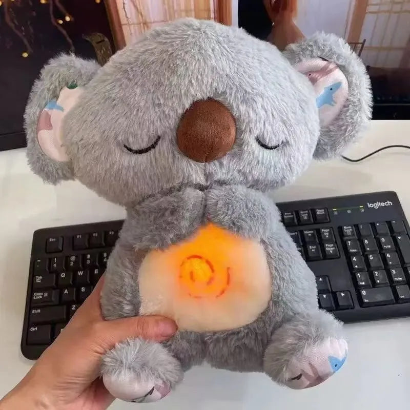 Breathing Light Koala Bear Plush