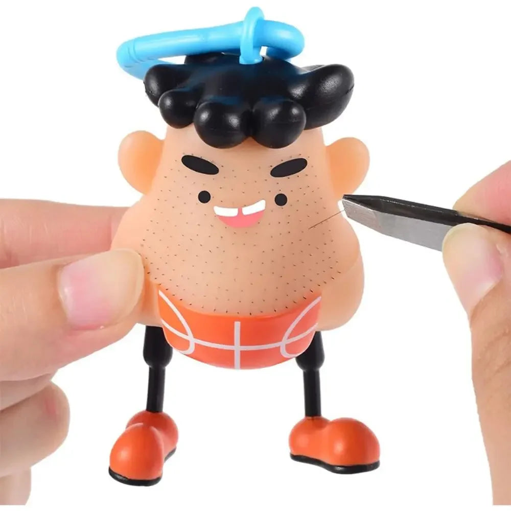 Constellation Blackhead Plucking Stress Toy – Zodiac Novelty Fidget Keychain