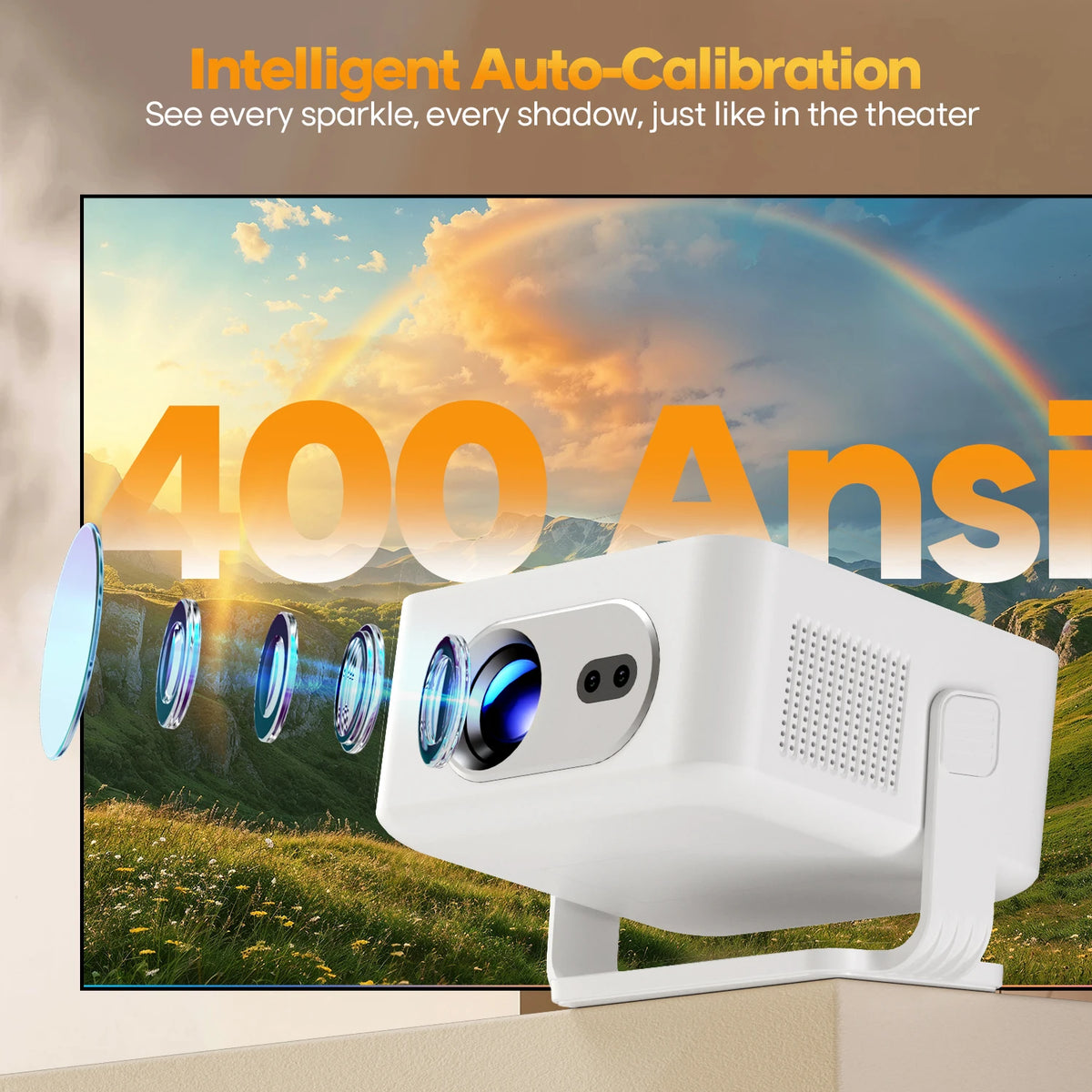 Magcubic HY300 Max & GT Mini Projector — 400 ANSI, Auto Focus, 8K Decoding, Android 14 | WiFi 6
