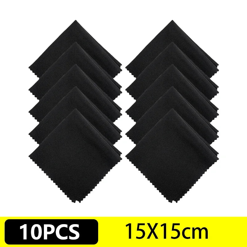 Microfiber Cleaning Cloths — Screen & Lens Wipes for Glasses, Phones, Laptops & Cameras