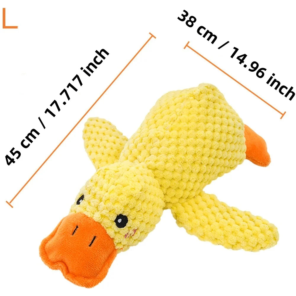 Plush Squeaky Dog Toy – Teething & Boredom Relief for Small & Medium Dogs