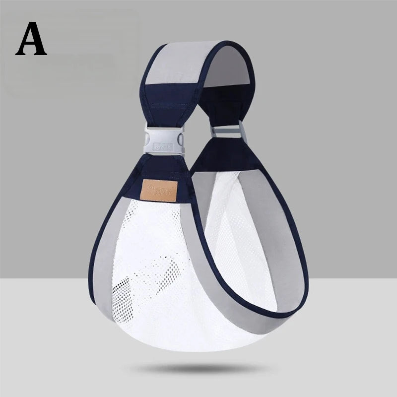 Adjustable One Shoulder Carrier Portable Carrier Sling Lightweight Breathable Mesh Hip Carrier for Infant for Newborn To Toddler