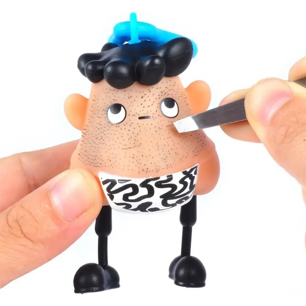 Constellation Blackhead Plucking Stress Toy – Zodiac Novelty Fidget Keychain